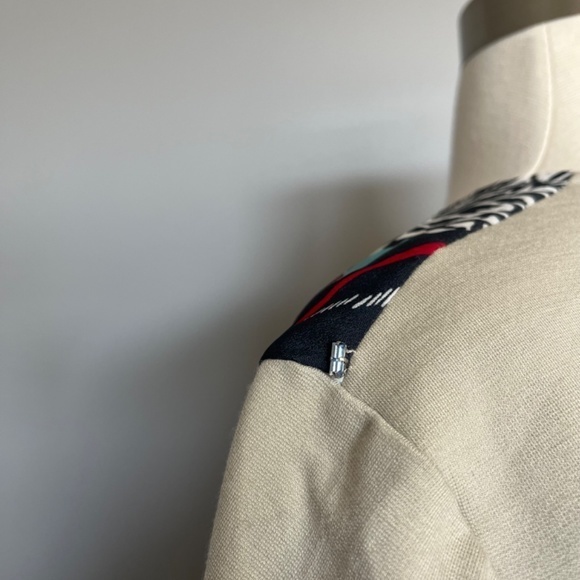 Sportmax Code Sheath Floral Scarf Roses Casual T-shirt Mini Colorblock‎ Dress - Picture 4 of 9